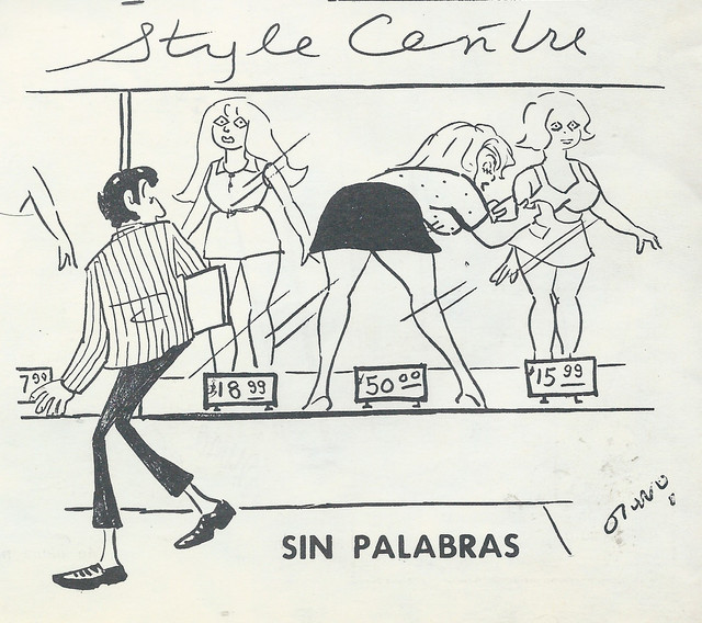 IRRISORIO CHISTE DEL ESCAPAPARATE Y LA RUBIA