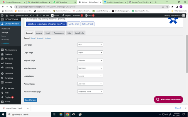 User-name-Setting