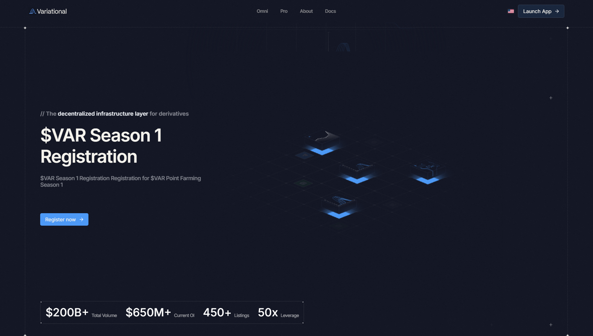 Screenshot of variational.top