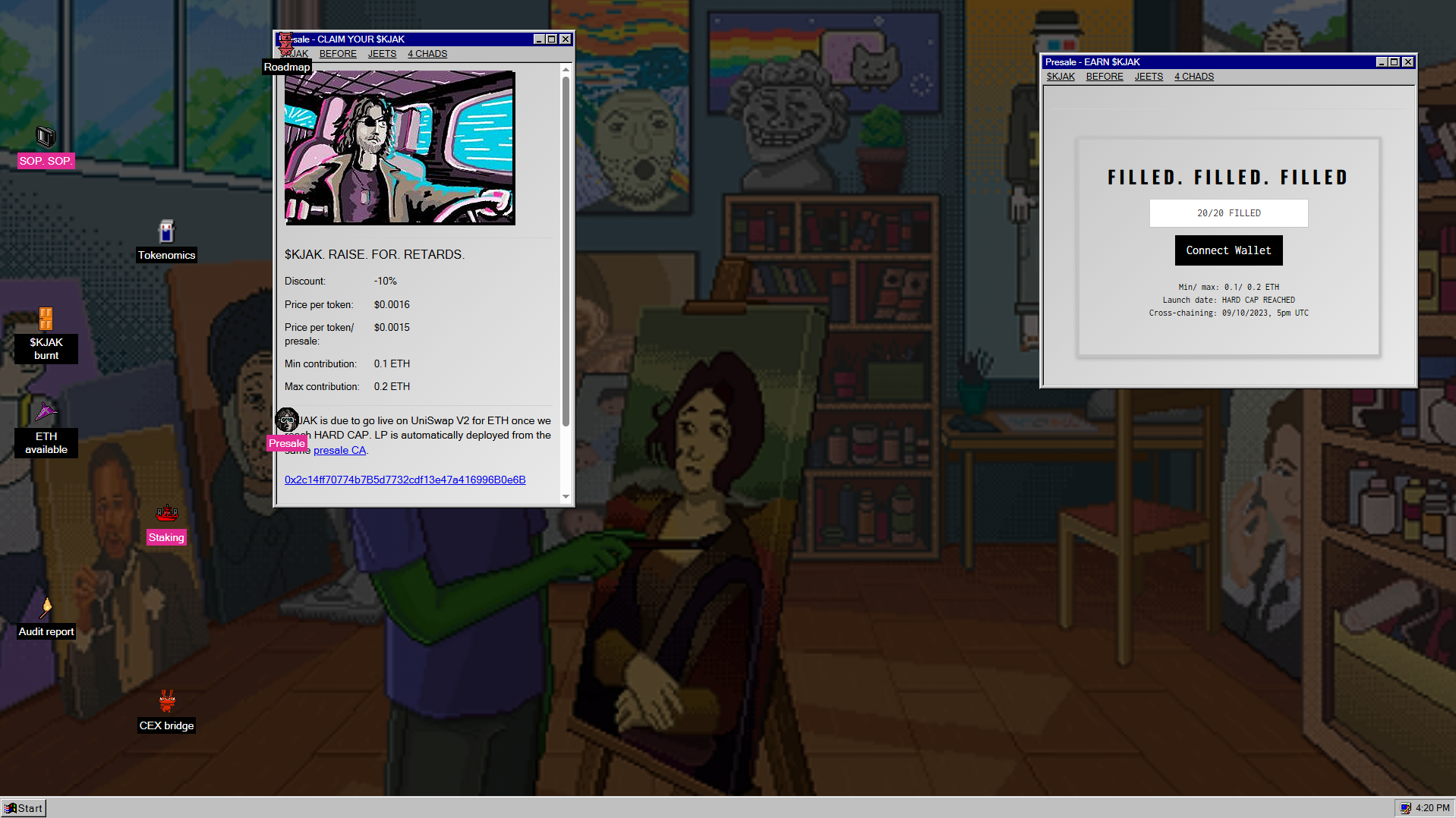 Screenshot of kjacktest.pages.dev