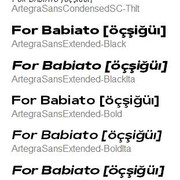 Font-List52
