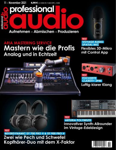 Professional Audio Magazin No 11 November 2021
