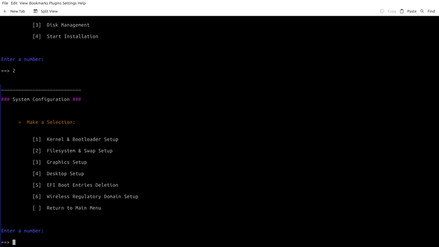 System-Conf-Submenu