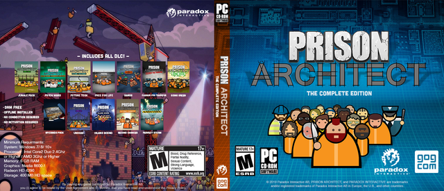 Prison Architect PC Cover (Modless)