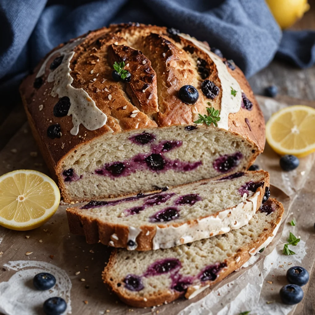 Lemon Blueberry Sourdough Bread Recipe Guide