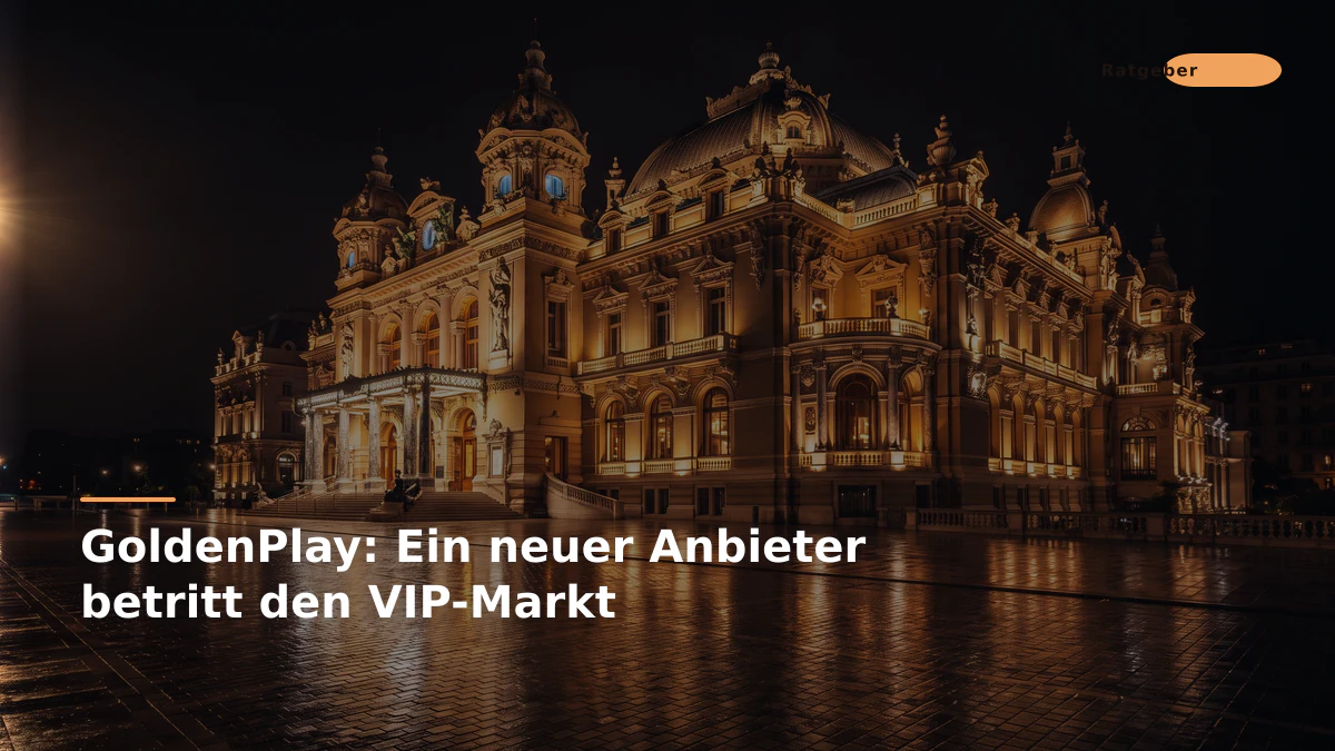 GoldenPlay: Ein neuer Anbieter betritt den VIP-Markt