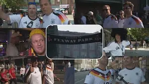 Fenway Park găzduiește o sărbătoare germană înainte de meciul Cupei Mondiale