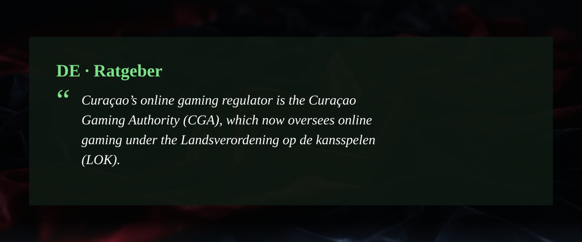 Curaçao Casino im Blick: Lizenz, Linie und Limits — Ratgeber