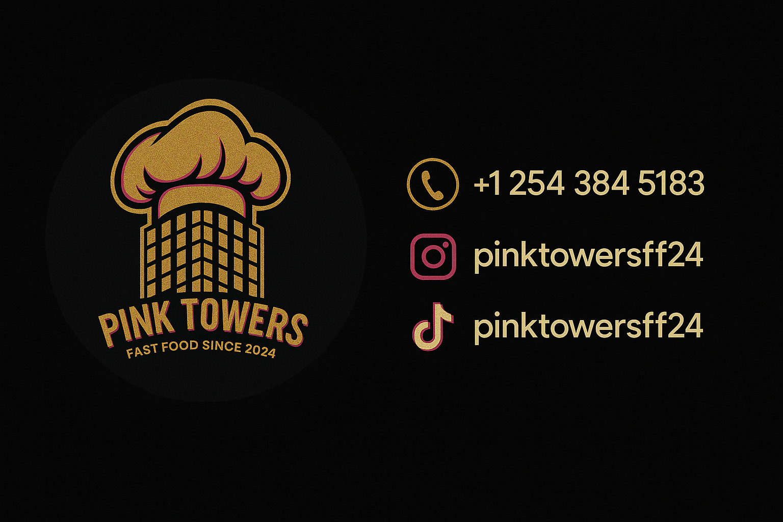 Pink Towers redes sociales