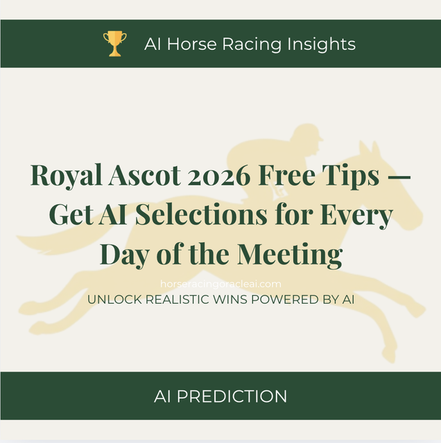 Royal Ascot 2026 Free Tips — Get AI Selections for Every Day of the Meeting