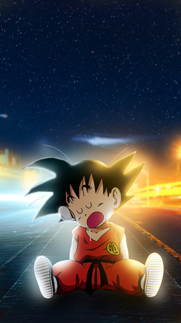 Dope goku sleeping!