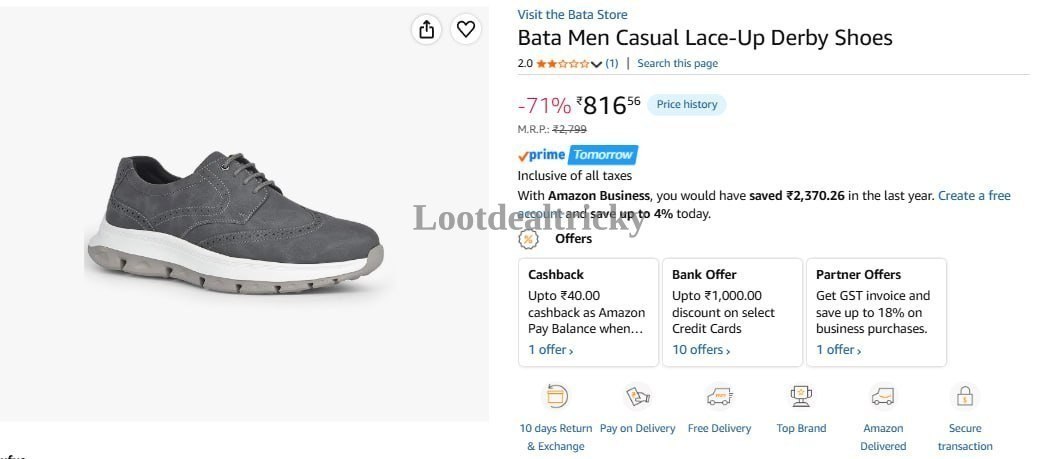 Bata Men Casual | Loot Ka Maal Bata Men Casual | Loot Ka Maal