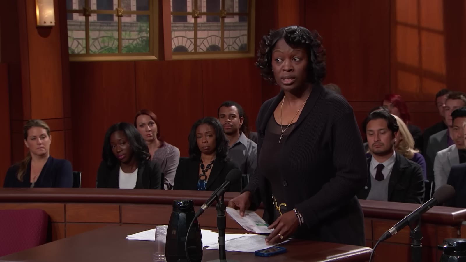 Genuine courtroom frame from the uploaded video