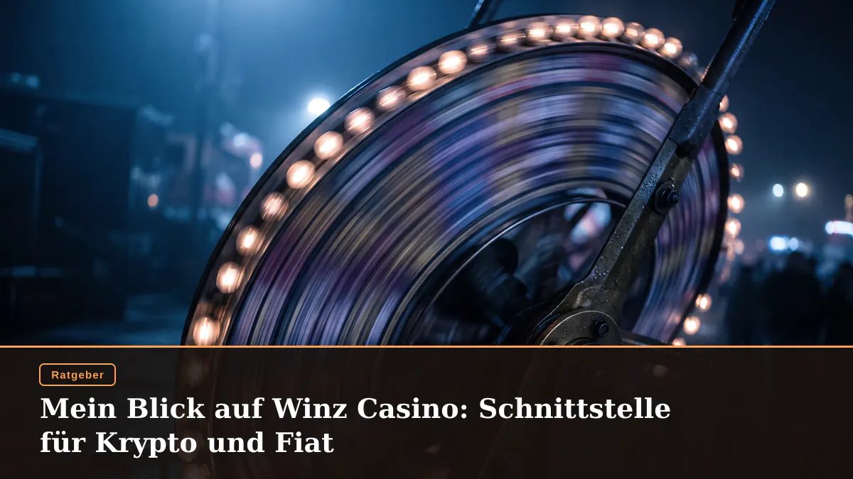 Mein Blick auf Winz Casino: Schnittstelle für Krypto und Fiat