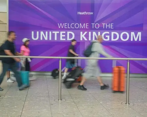 UK Net Migration Falls Sharply