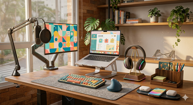 5 Produtos Baratos que Melhoraram Meu Home Office Mais do que um Notebook Novo