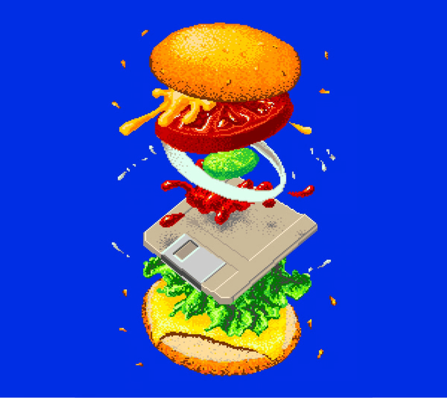 Burger 4 byte