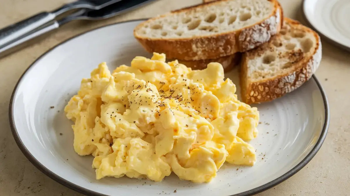 Elevate Your Scrambled Eggs with a Common Kitchen Ingredient