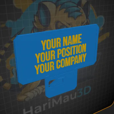 Name Plaque Generator