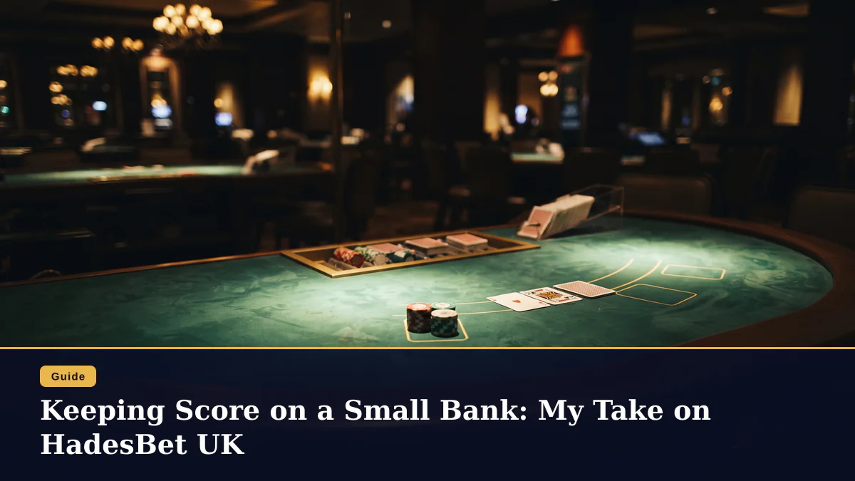 Keeping Score on a Small Bank: My Take on HadesBet UK