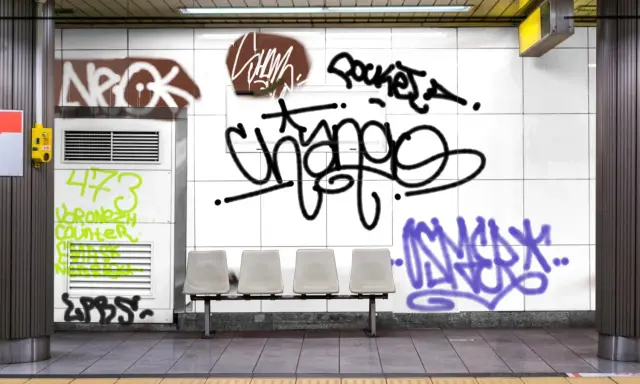 Graffiti artwork by pato