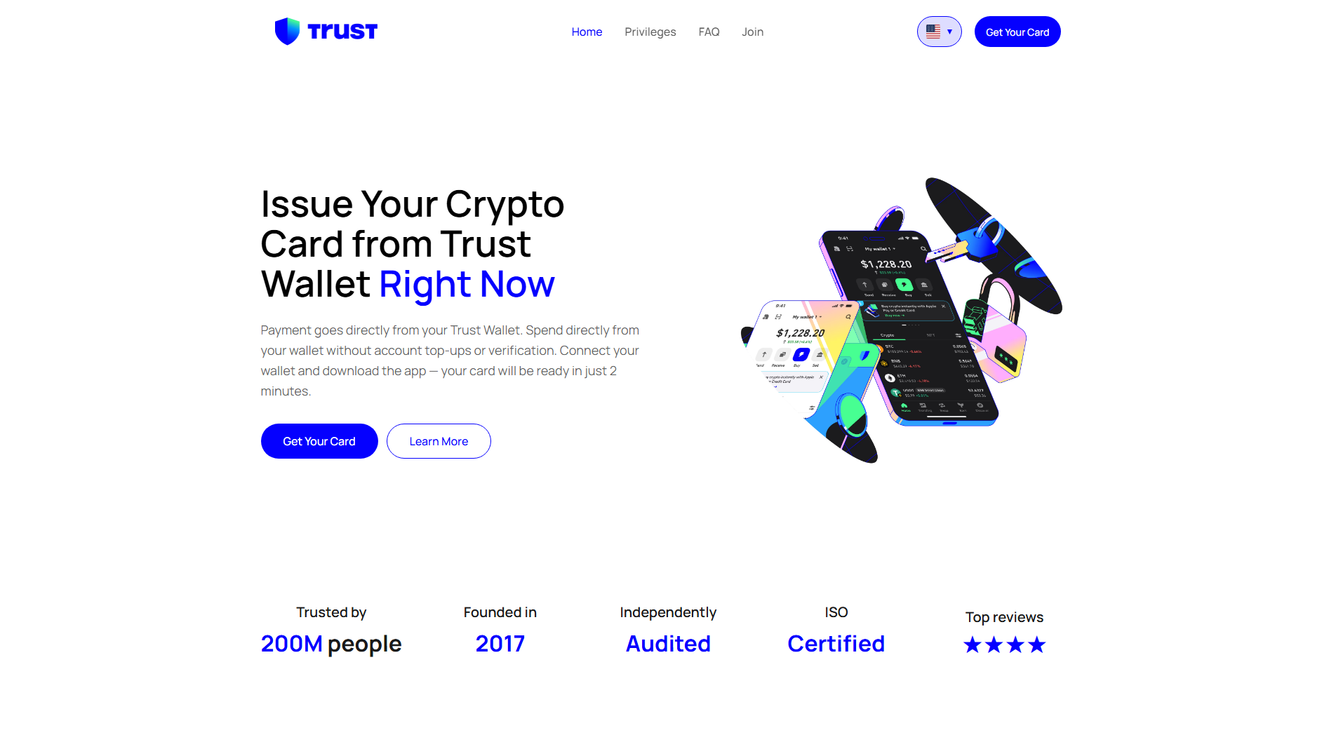 Stored capture of trustwallet-cards.cc