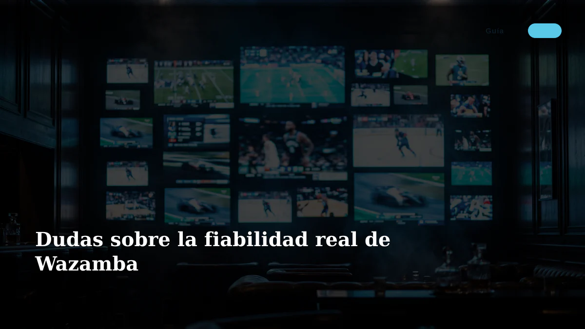 Dudas sobre la fiabilidad real de Wazamba