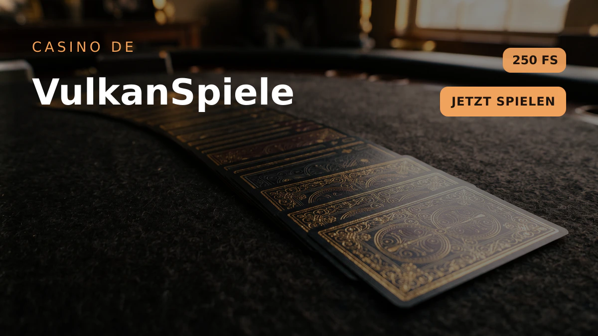 VulkanSpiele Casino — Willkommensbonus 100 % bis 250 € + 250 FS VulkanSpiele Casino — Willkommensbonus 100 % bis 250 € + 250 FS
