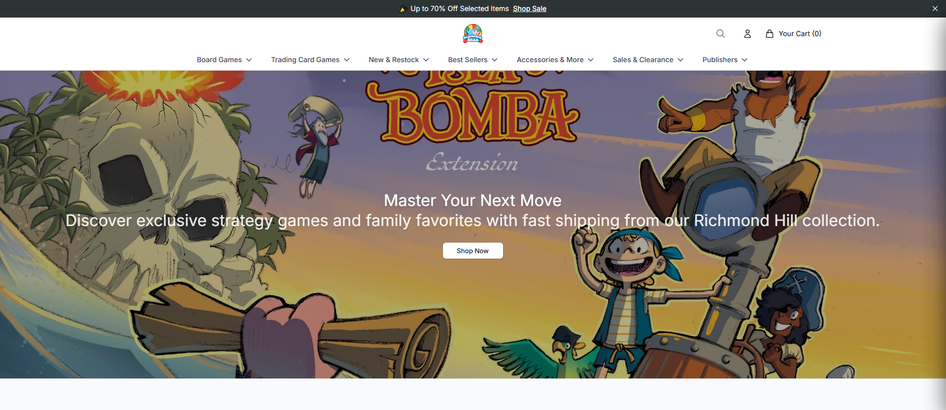 Stored capture of boardgameblisshq.shop