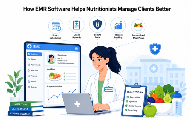How EMR Software Helps Nutritionists Manage Clients Better