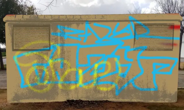 Graffiti artwork by Ksksksskk