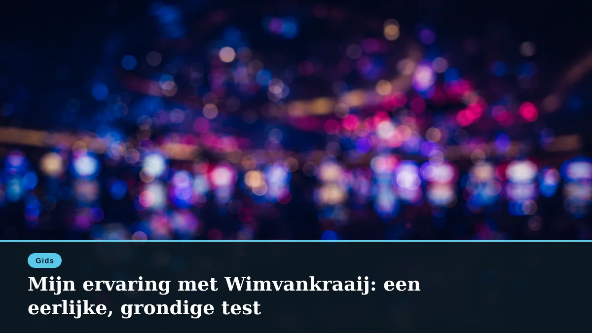 Mijn ervaring met Wimvankraaij: een eerlijke, grondige test
