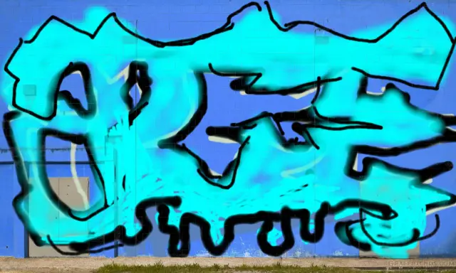 Graffiti artwork by ACE