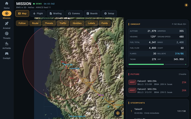 mission map