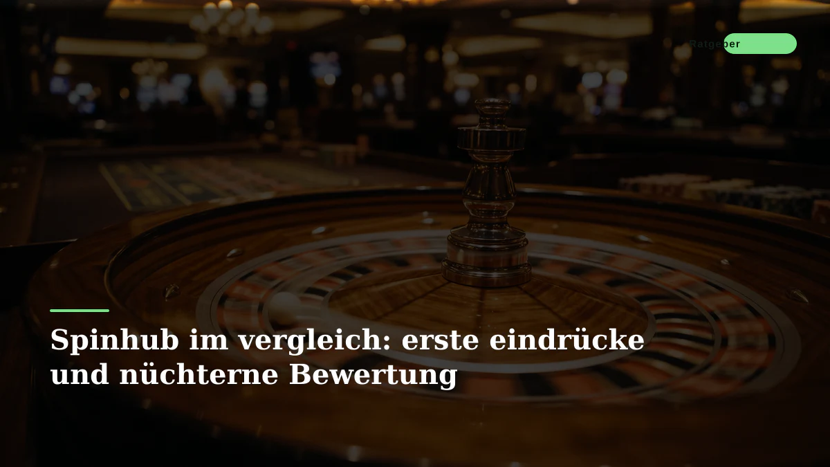 Spinhub im vergleich: erste eindrücke und nüchterne Bewertung