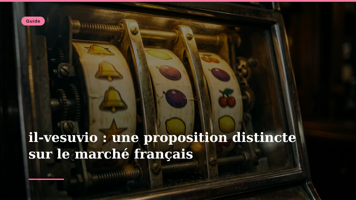 il-vesuvio : une proposition distincte sur le marché français