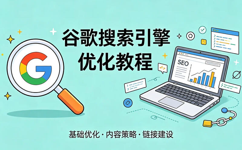 谷歌搜索引擎优化教程，零基础掌握Google排名核心技巧