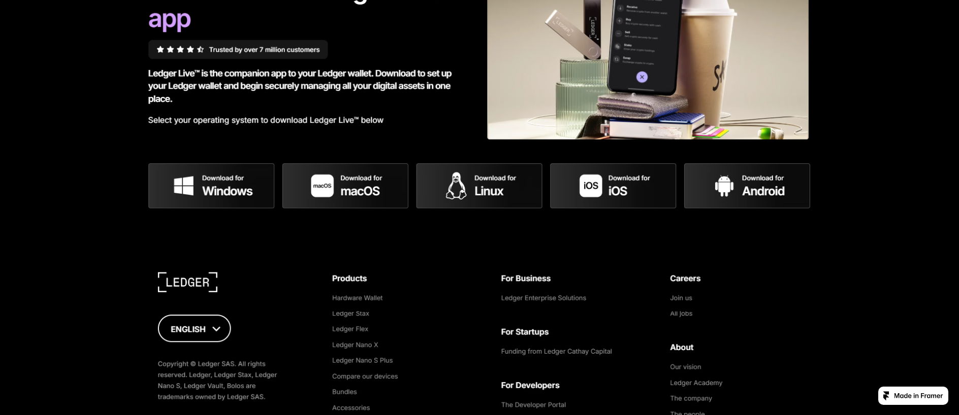 Stored capture of liveledgr.framer.media
