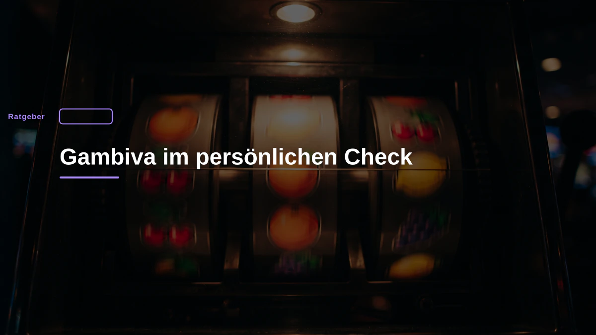 Gambiva im persönlichen Check