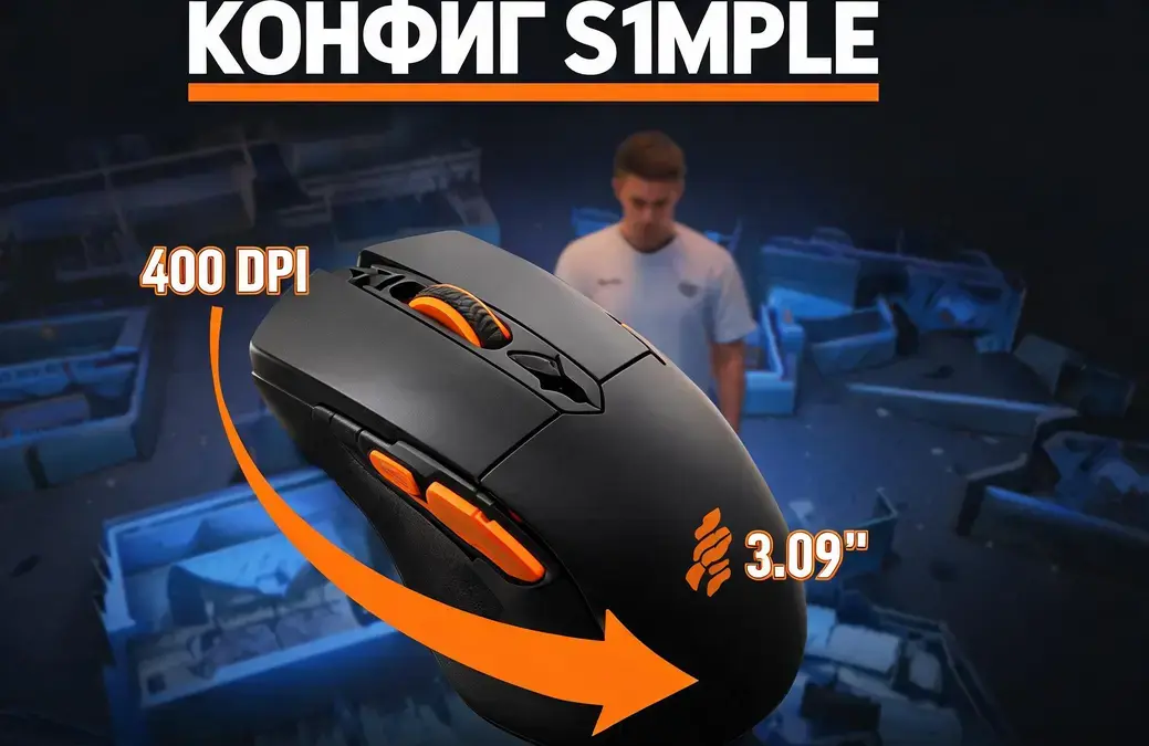 s1mple cs2: как повторить конфиг, прицел и настройки