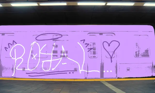Graffiti artwork by DbDKITM