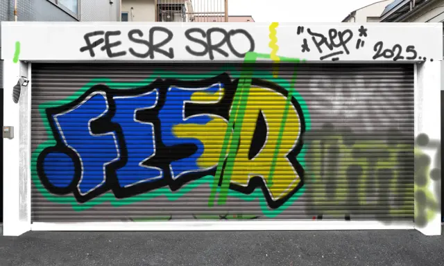 Graffiti artwork by BASS