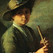 Мальчик с жалейкой 1820 е