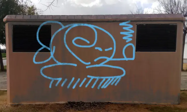Graffiti artwork by ETSK