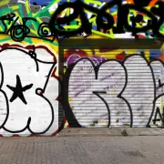 Graffiti artwork by nail