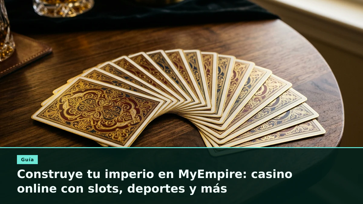 Construye tu imperio en MyEmpire: casino online con slots, deportes y más