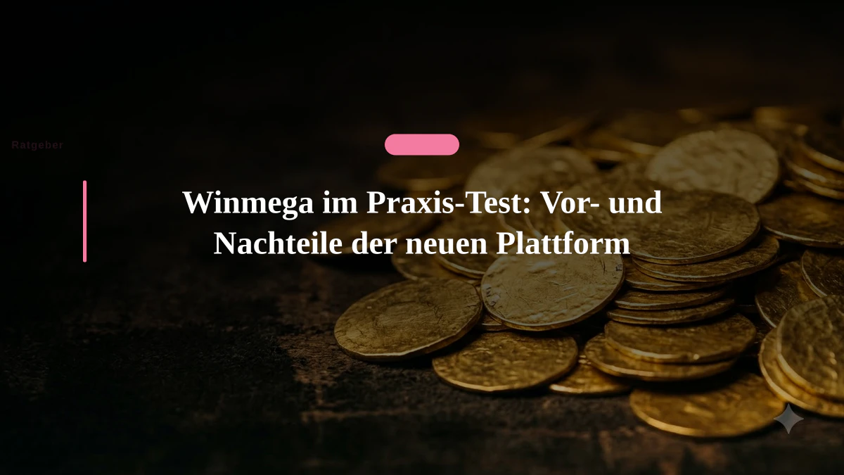 Winmega im Praxis-Test: Vor- und Nachteile der neuen Plattform