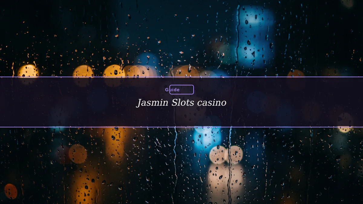 Jasmin Slots casino