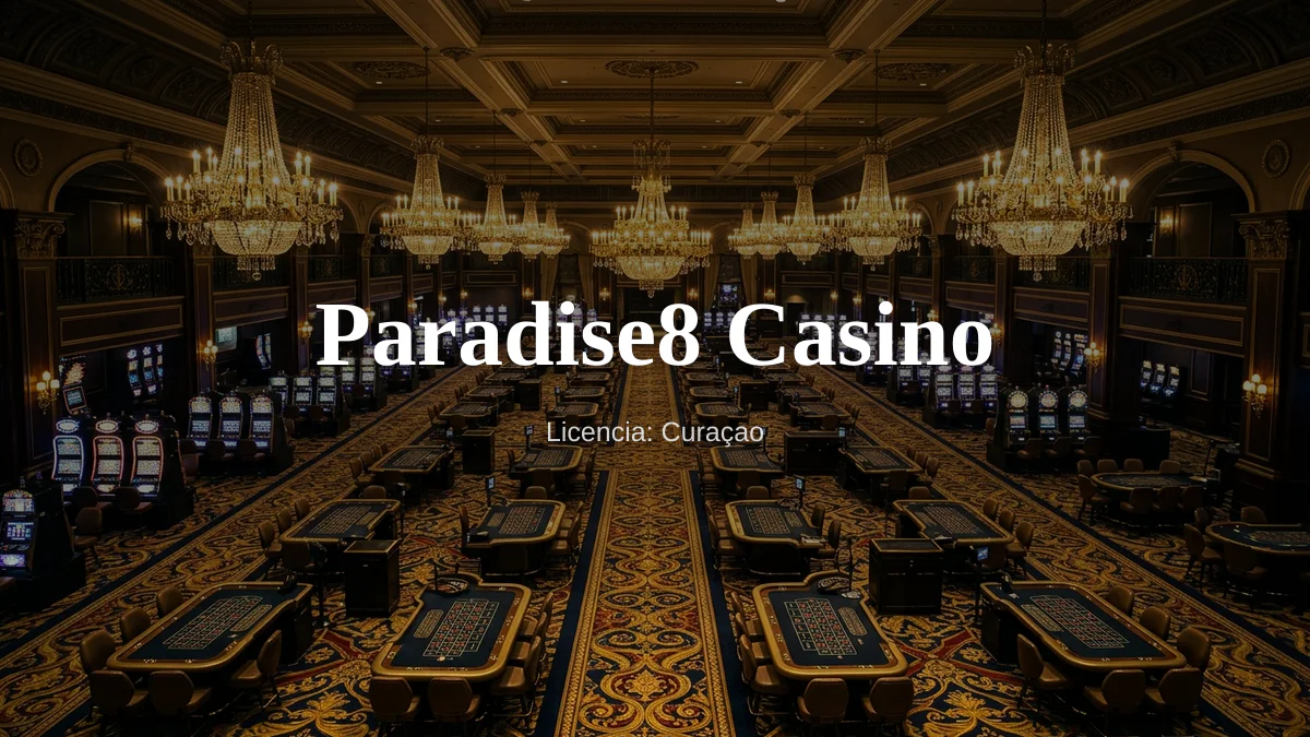 Paradise8 Casino — bono de bienvenida 200%, pagos: Visa, Mastercard, Skrill, Neteller, Paysafecard