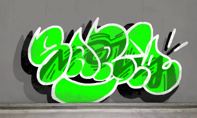 Graffiti artwork by Sark